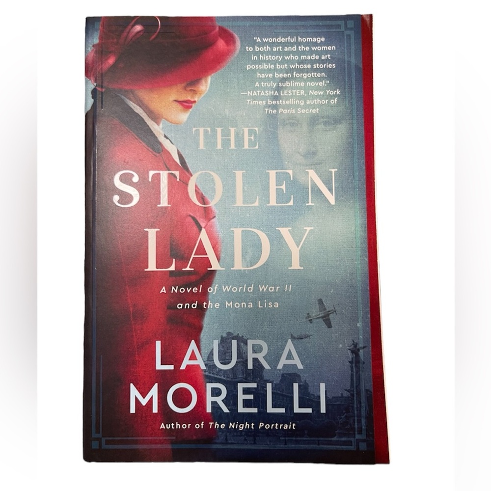 NEW: THE STOLEN LADY Paperback - novel about WWII & The Mona Lisa